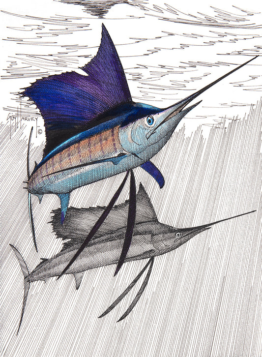 "Sails Cruising" Original