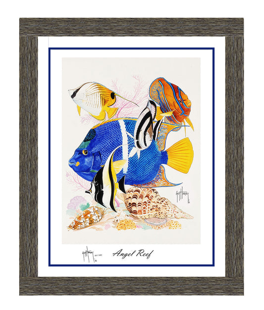 "Angel Reef - King Angel" Limited Edition Lithograph