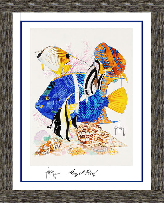 "Angel Reef - King Angel" Limited Edition Lithograph