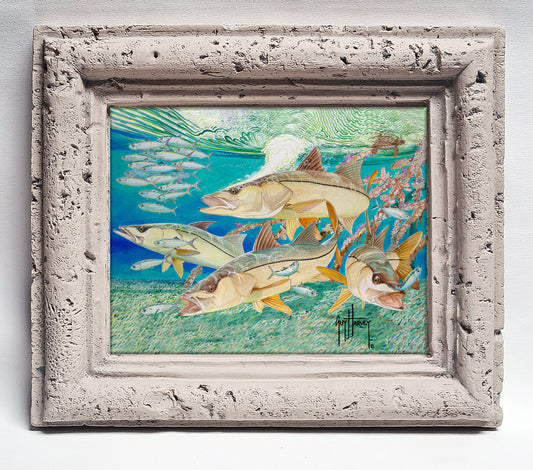 "Side-Liners" Tile Art