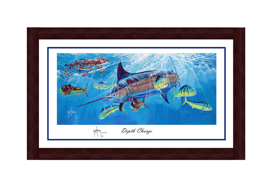 "Depth Charge" Limited Edition Lithograph