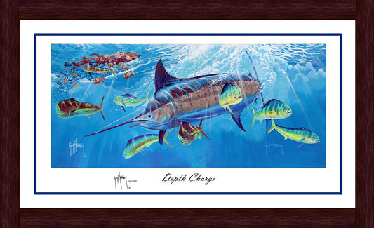 "Depth Charge" Limited Edition Lithograph