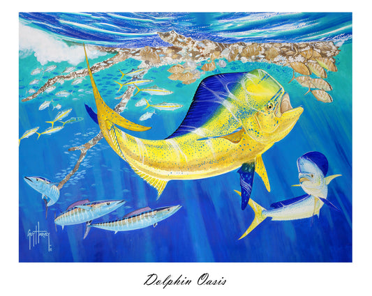 "Dolphin Oasis" Limited Edition Lithograph