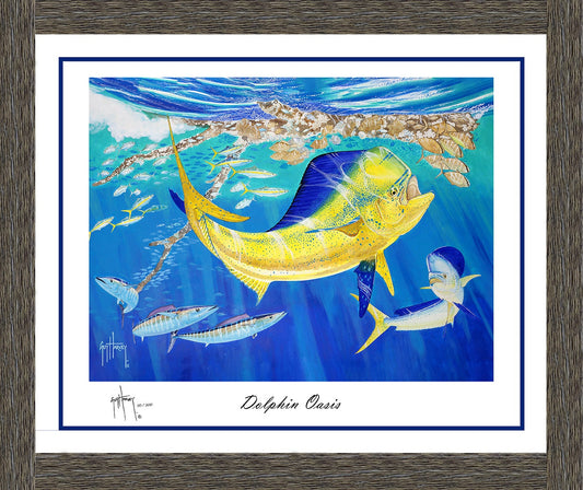 "Dolphin Oasis" Limited Edition Lithograph