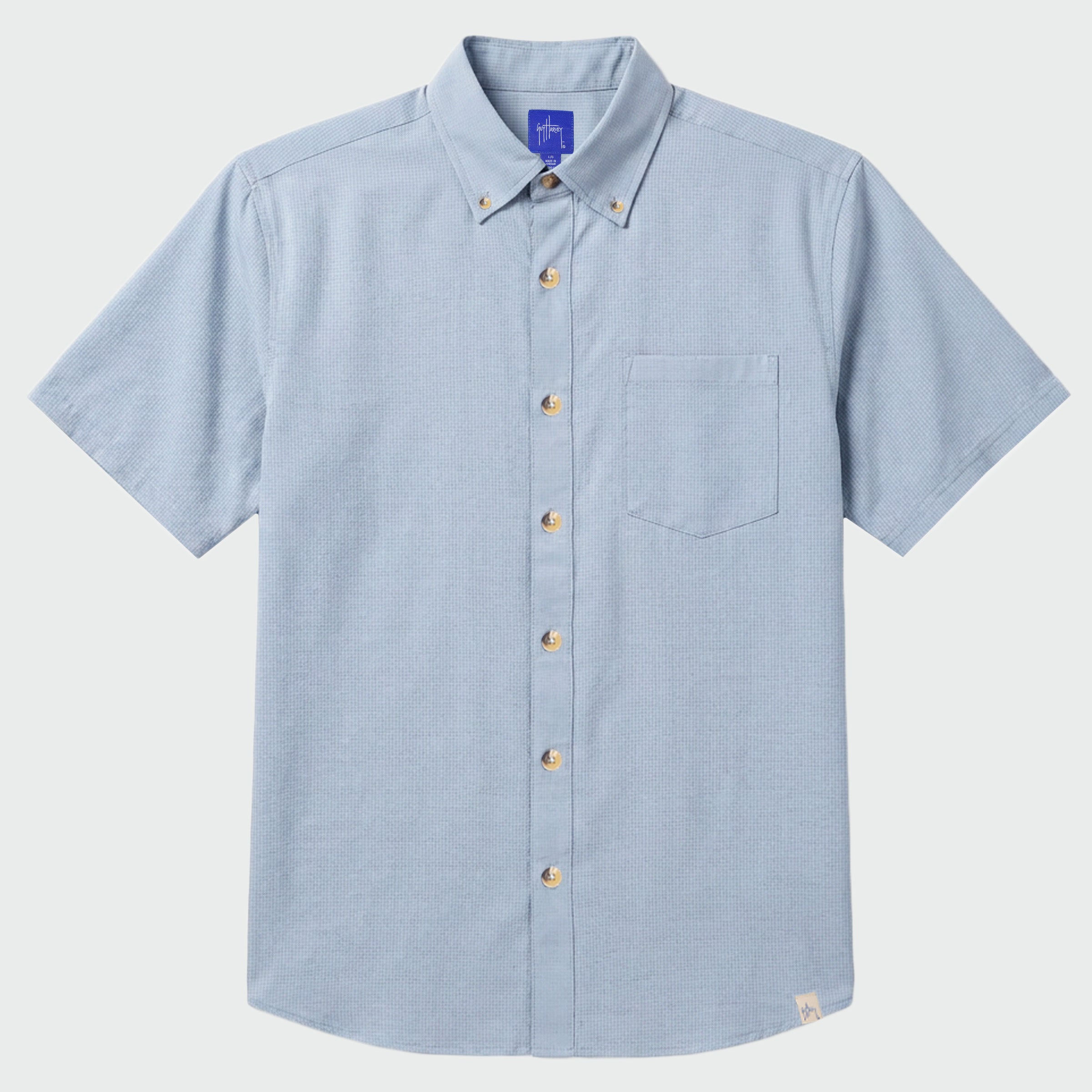 guy harvey dress shirts Eco Angler Fishing Shirt Gingham, Small vintage dresses for kids way stretch Care informations:L 12 Blue Party Dress •