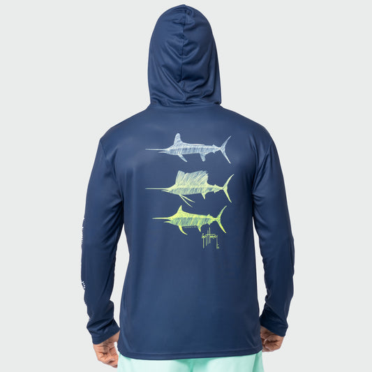 Eco Cast Sun Protection Hoodie - Gradient Bills