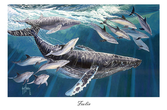 "Frolic" Limited Edition Lithograph