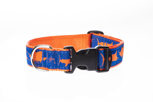 Three Billfish Dog Collar