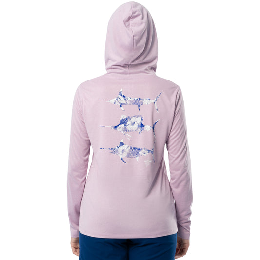 Women's Floral Bills Performance Hoodie