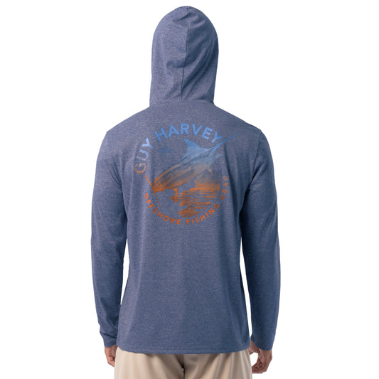 Men's Core Stencil Long Sleeve Performance Hoodie