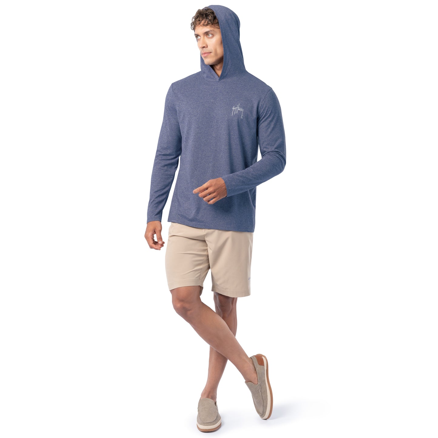 Men's Core Stencil Long Sleeve Performance Hoodie