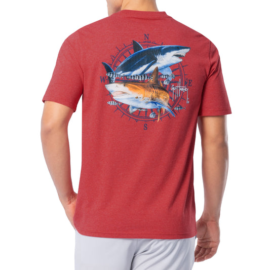 Men's Vintage Sharks Threadcycled Short Sleeve T-Shirt