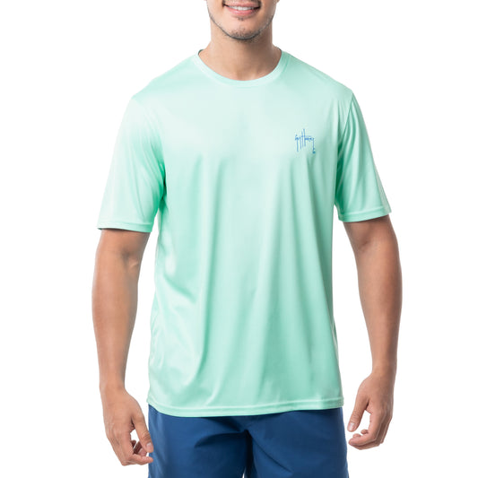 Men's Tropic Tuna Short Sleeve Performance Shirt View 2