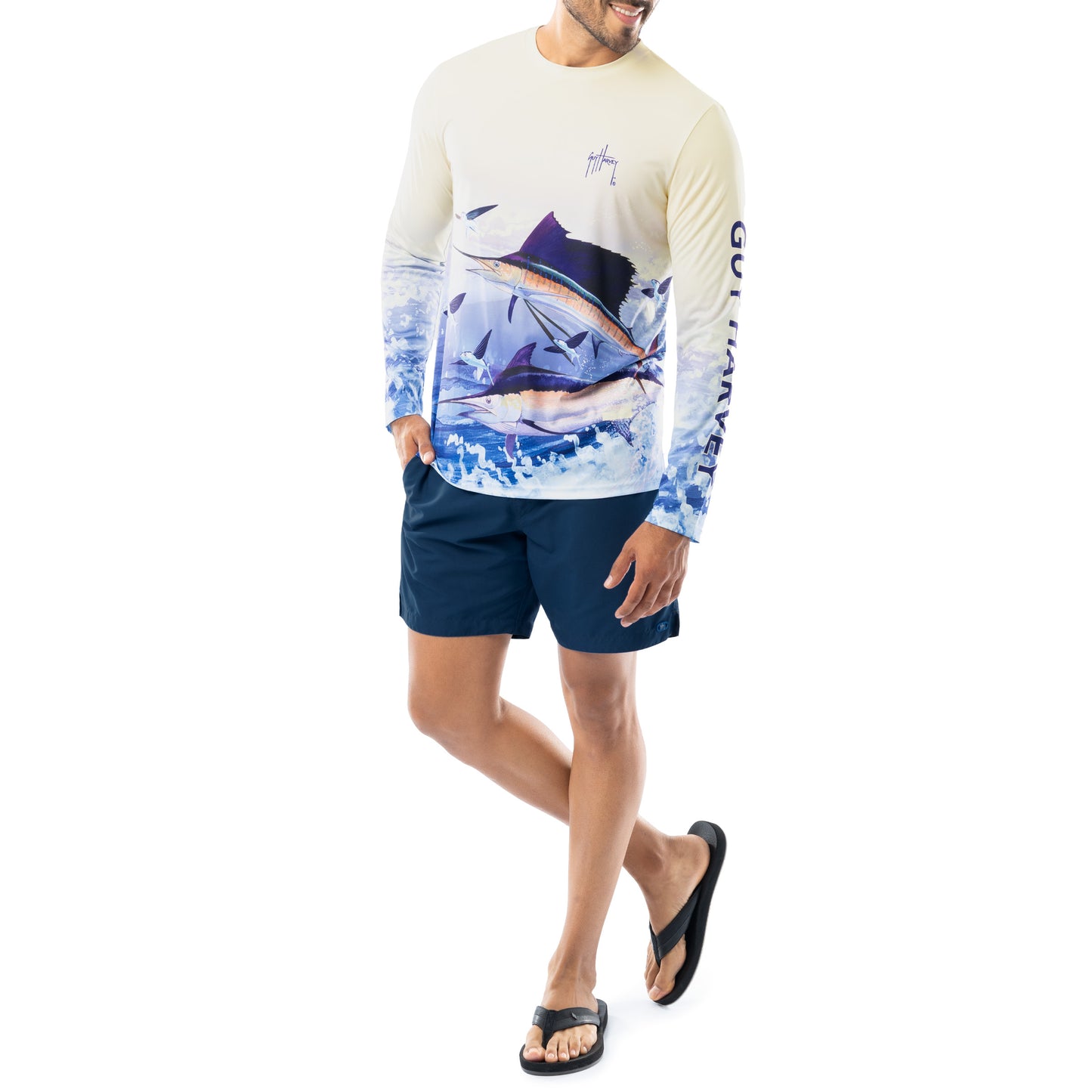 Men's Billfish SGS Performance Sun Protection Top