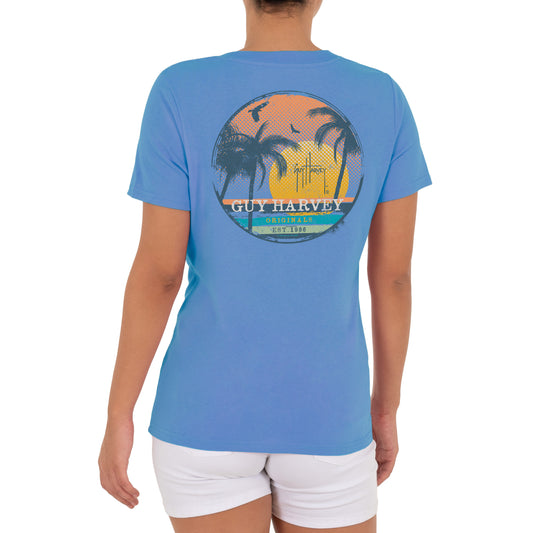Women's Horizon Short Sleeve V-Neck T-Shirt