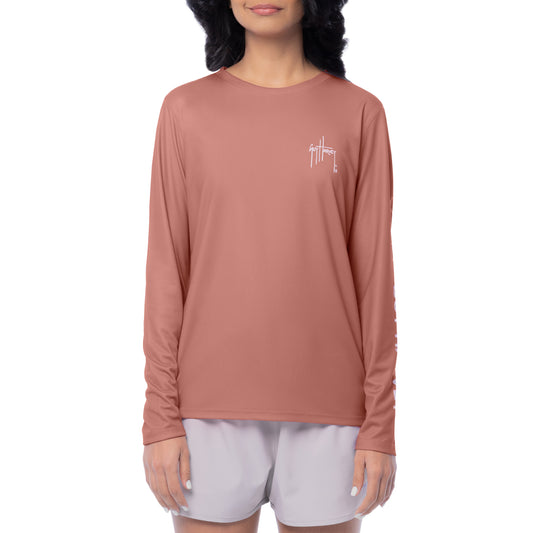 Women's Core solid Long Sleeve Sun Protection Shirt