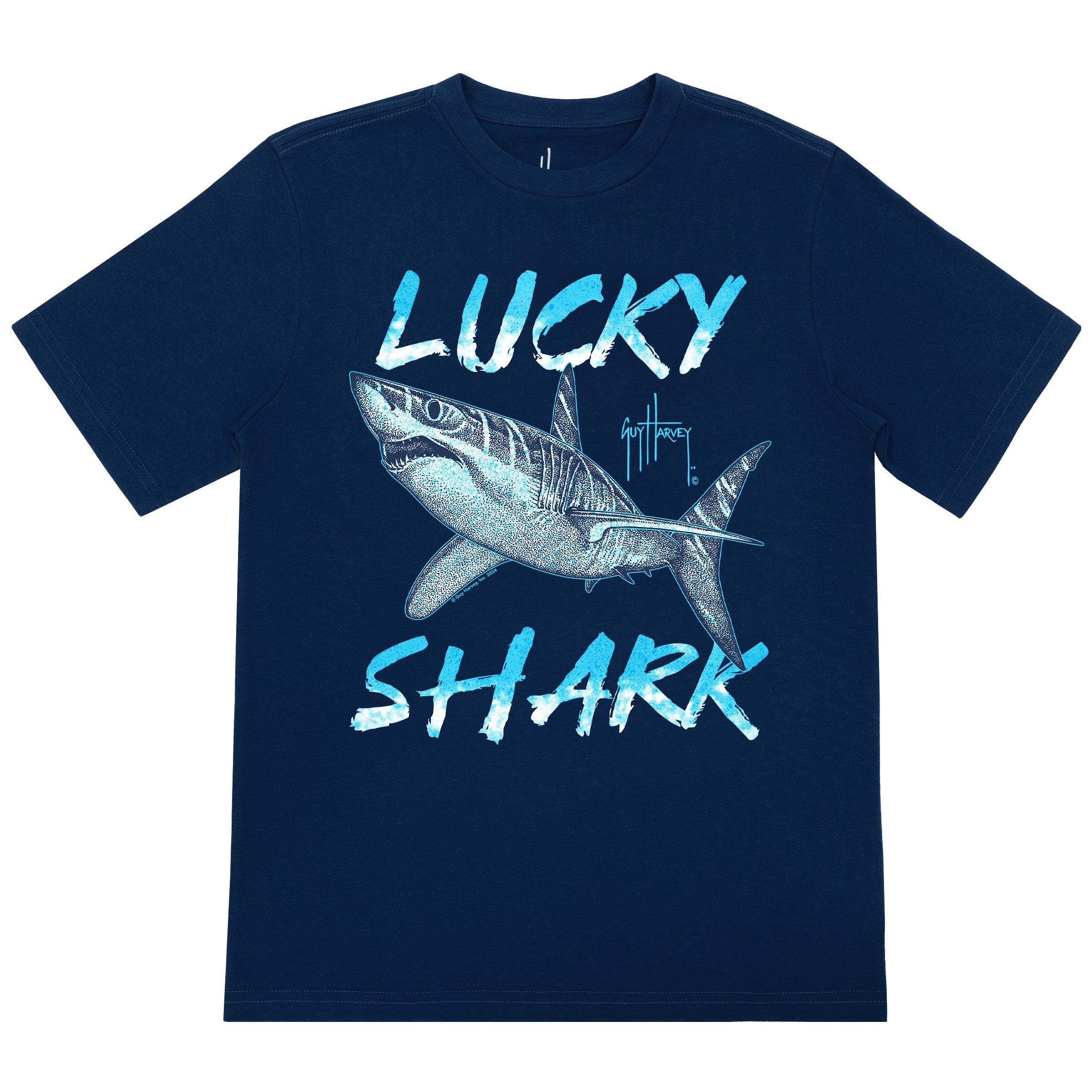Kids Lucky Shark Short Sleeve T-Shirt – Guy Harvey