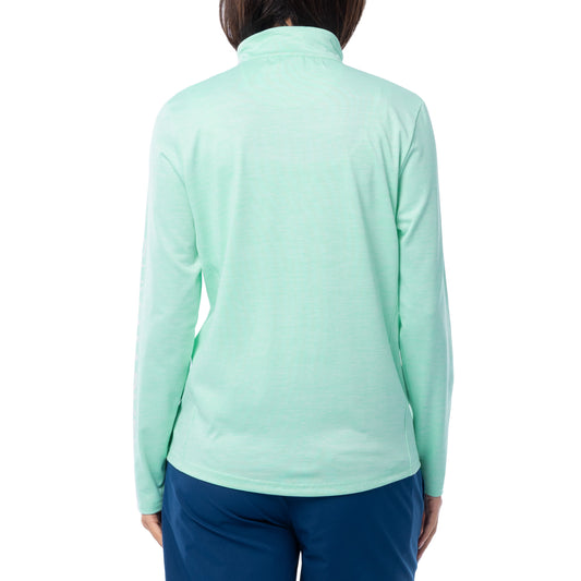Women's Green Performance Quarter Zip