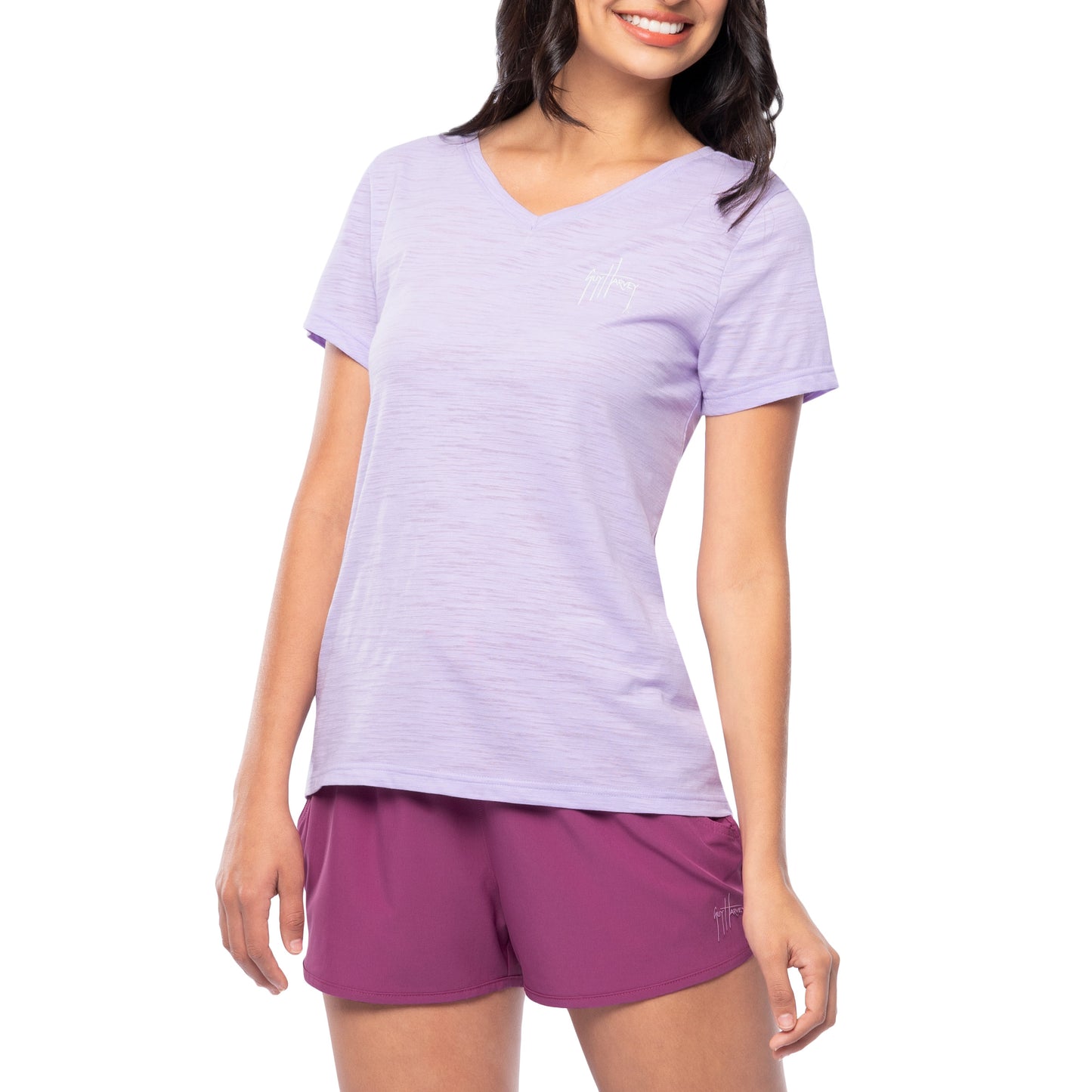Ladies Good Vibes Relaxed V-Neck Top