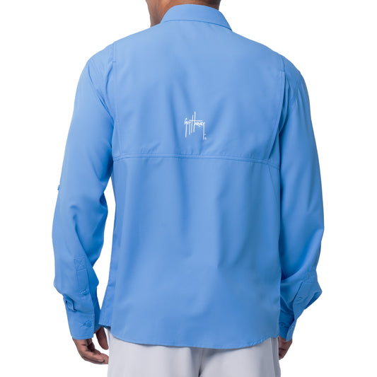 Men's Core Solid Long Sleeve Fishing Shirt