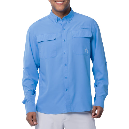 Men's Core Solid Long Sleeve Fishing Shirt
