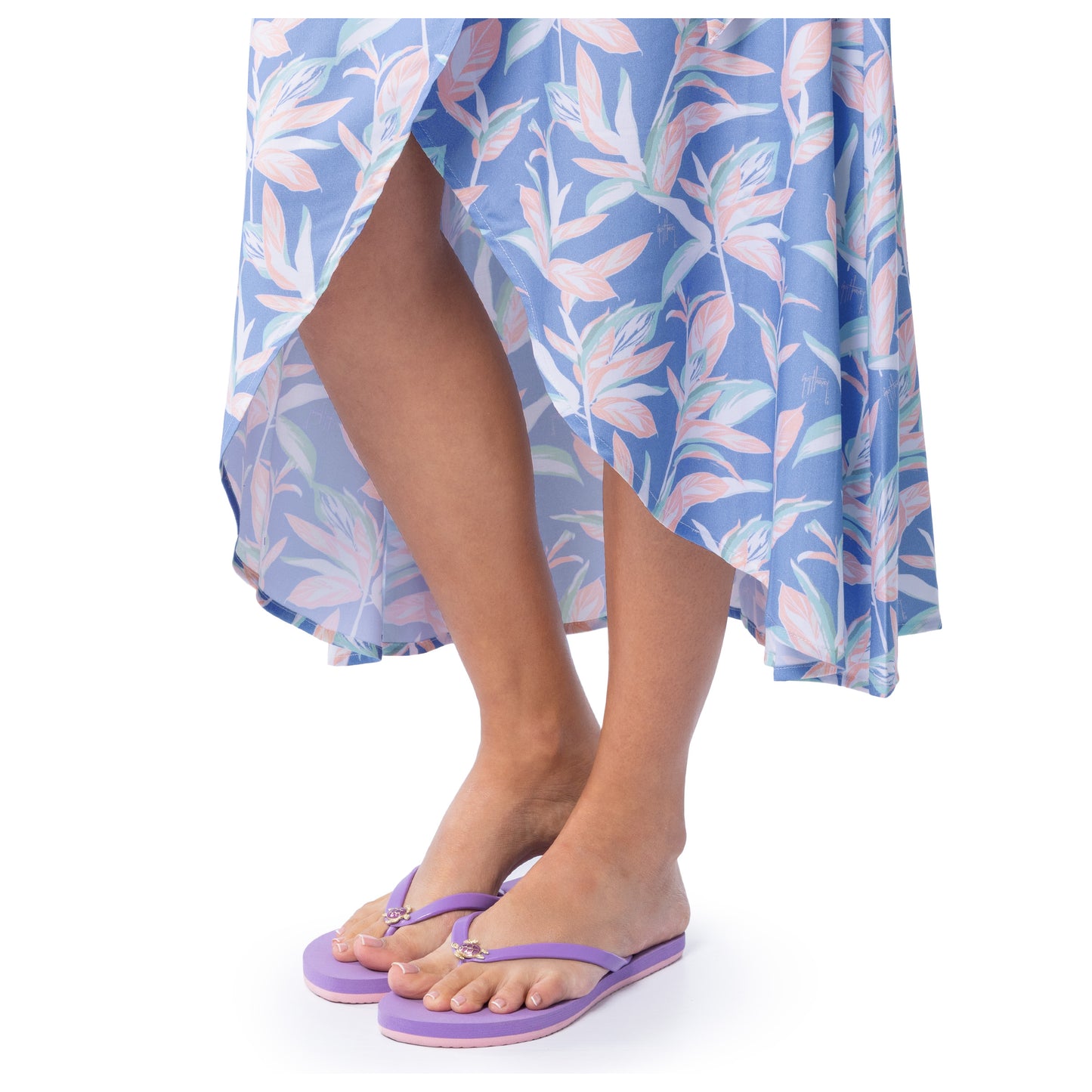 Women's Indigo Wrap Skirt