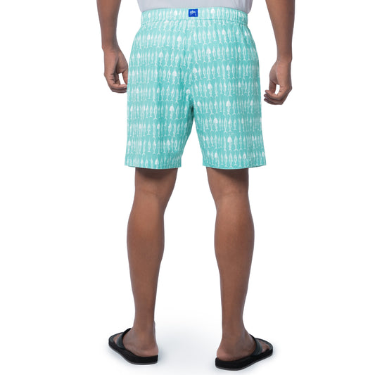 Men's Allure Printed 7" Swim Trunk