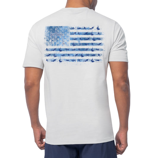 Men's Tonal USA Gray OG Short Sleeve T-Shirt