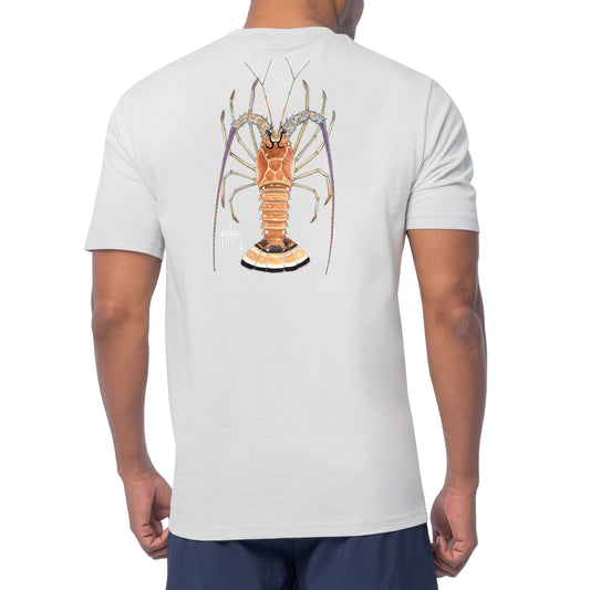 Men's Florida Lobster Gray OG Short Sleeve T-Shirt