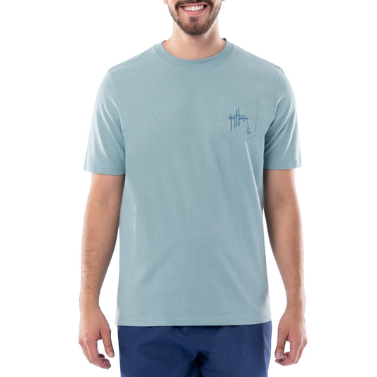 Men's Sunset Paradise OG Short Sleeve Pocket T-Shirt