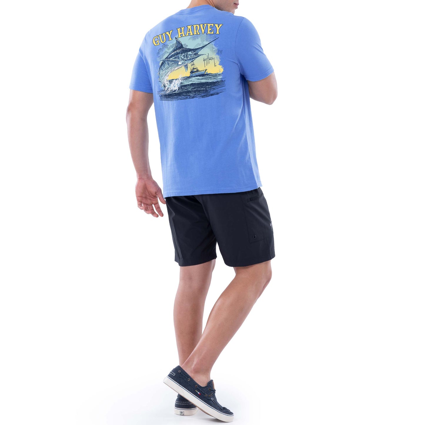 Men's Sketchy Blue OG Short Sleeve Pocket T-Shirt