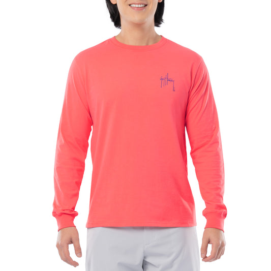 Men's Coral Marlin Springs OG Long Sleeve T-Shirt