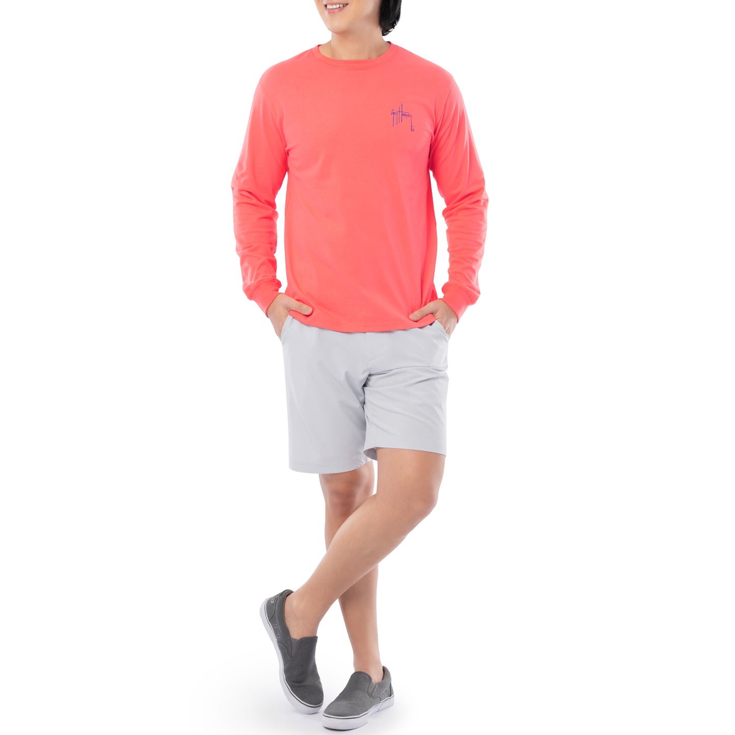 Men's Coral Marlin Springs OG Long Sleeve T-Shirt