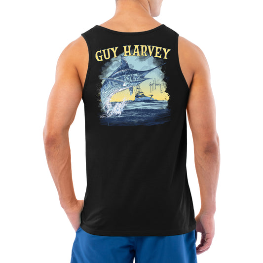 Men's Sketchy Blue OG Tank Top