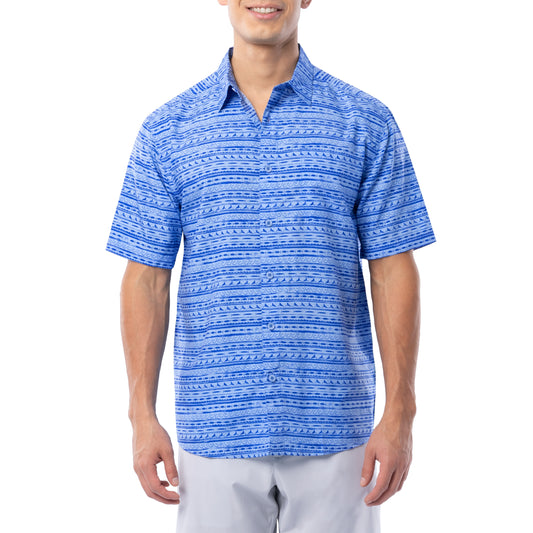 Men's Bait Stripes Performance Fishing Shirt