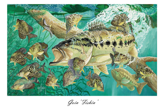 "Goin' Fishin' " Limited Edition Lithograph