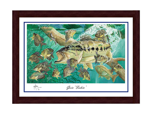 "Goin' Fishin' " Limited Edition Lithograph