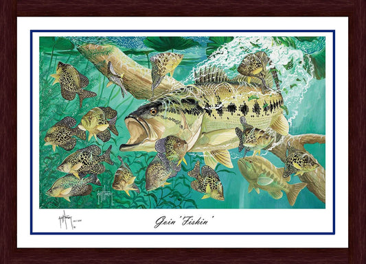 "Goin' Fishin' " Limited Edition Lithograph