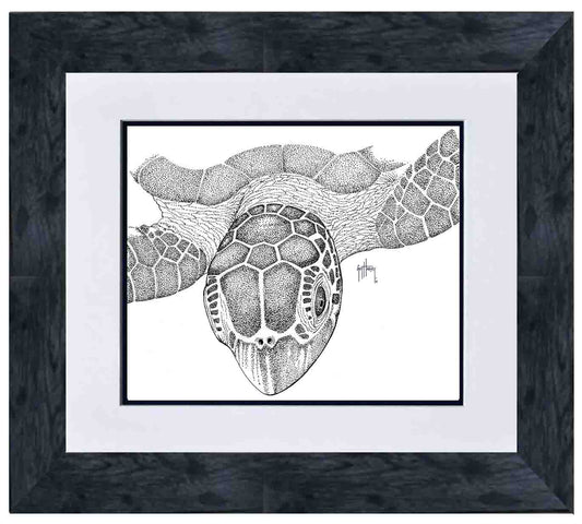 "Green Face" Limited Edition Print