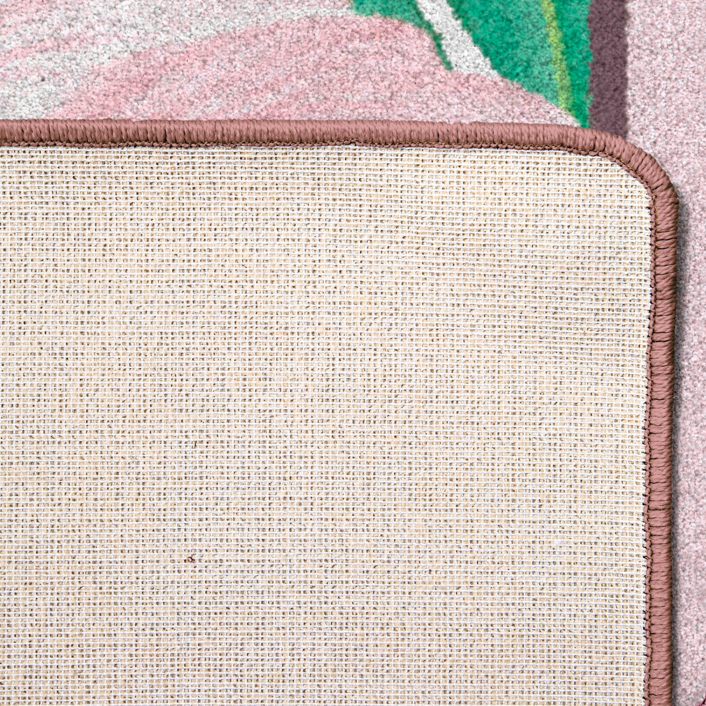 Flamingo Floral Area Rug