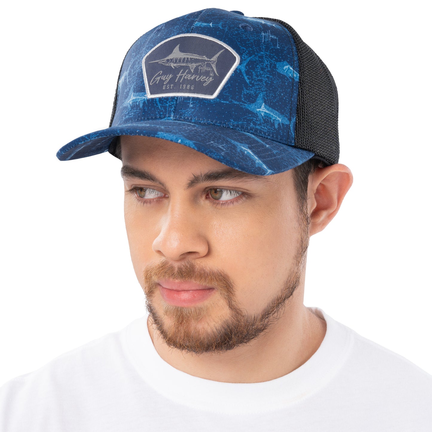 Men's Double Vision Sublimated Trucker Hat