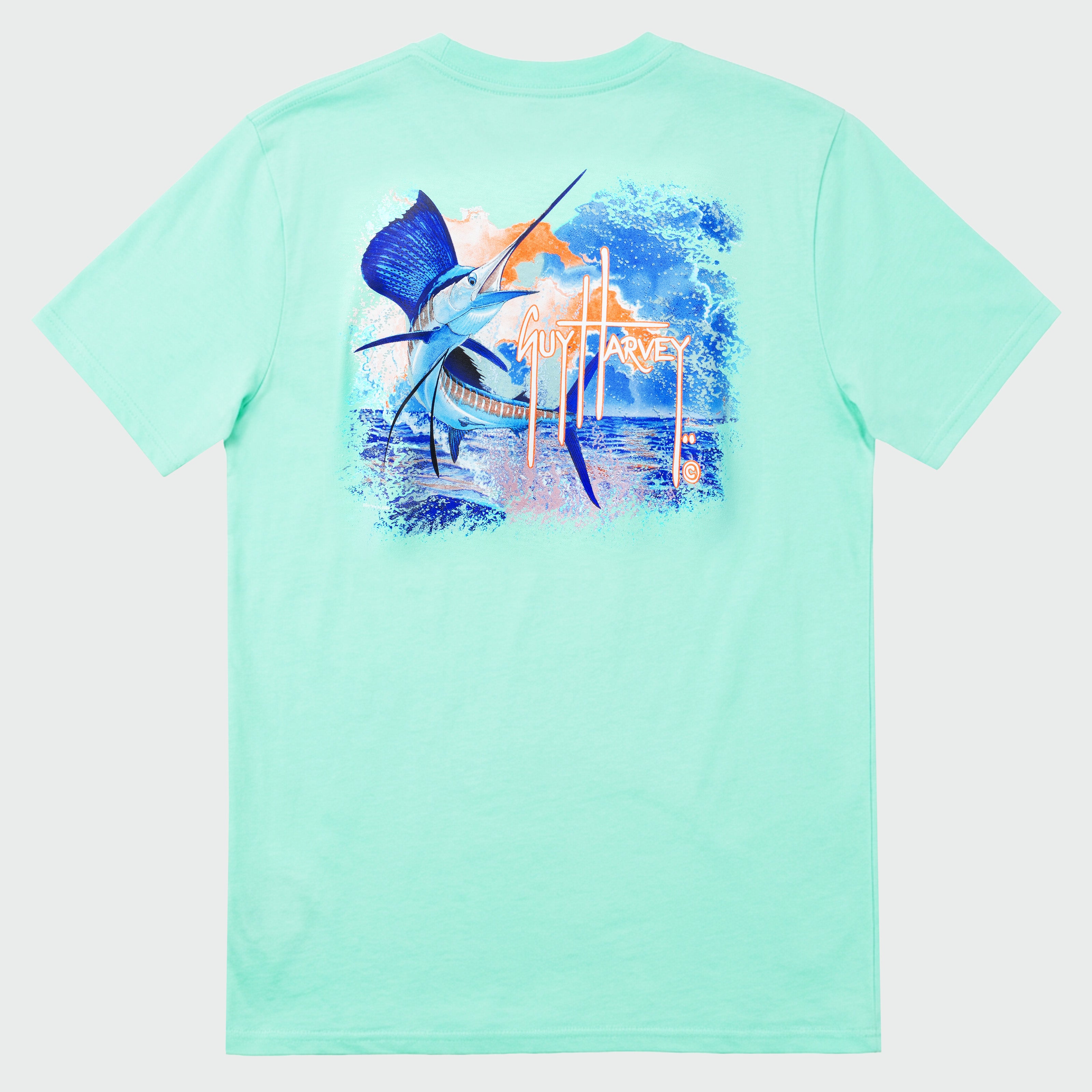 OG Tee - Sunset Sailfish – Guy Harvey