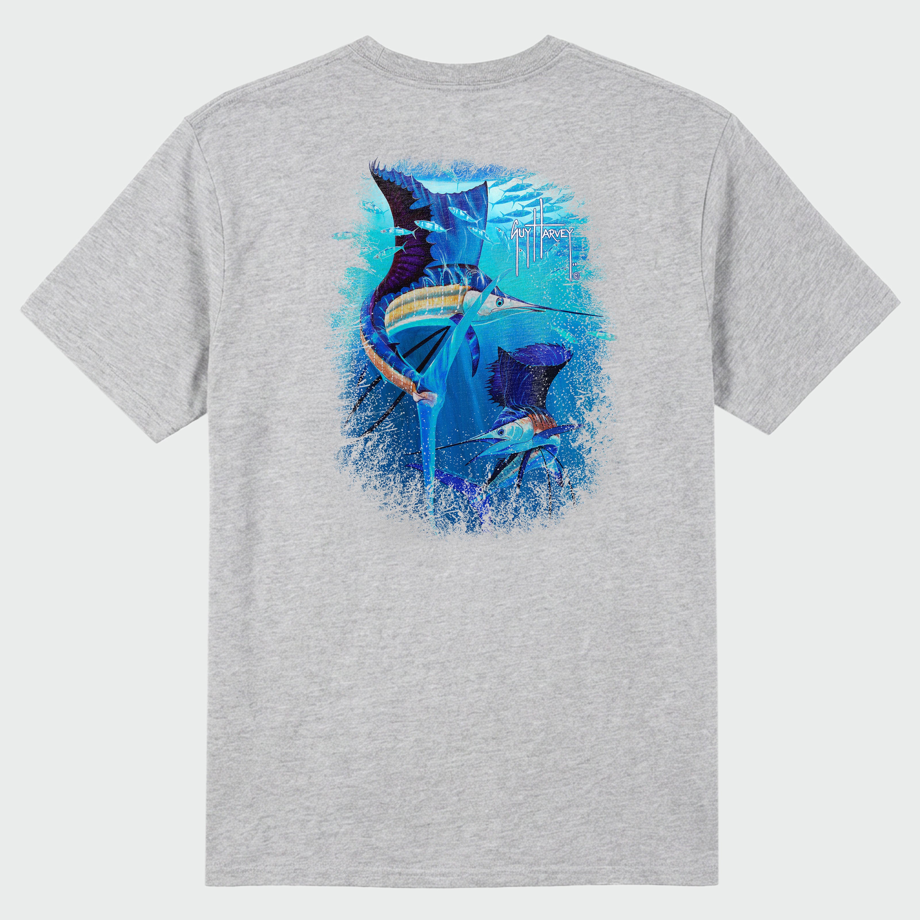 Twin Sails OG Sailfish Fishing Tee | Guy Harvey – Guy Harvey