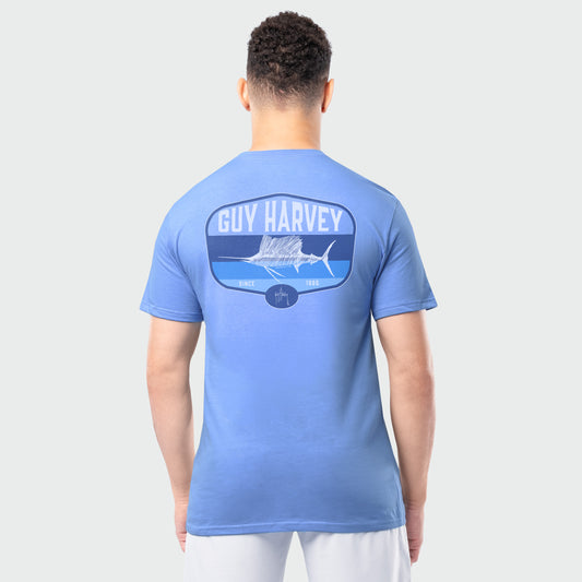 HarborLite Pocket Tee - Surf Sail