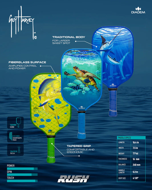 Mahi Mahi Rush Pickleball Paddle