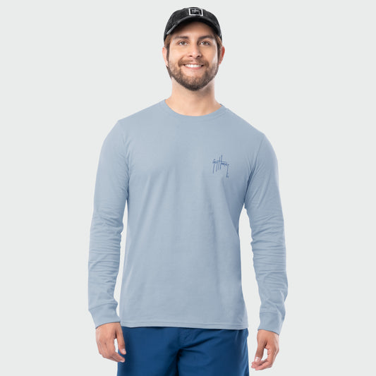 HarborLite Long Sleeve Tee - Sail USA