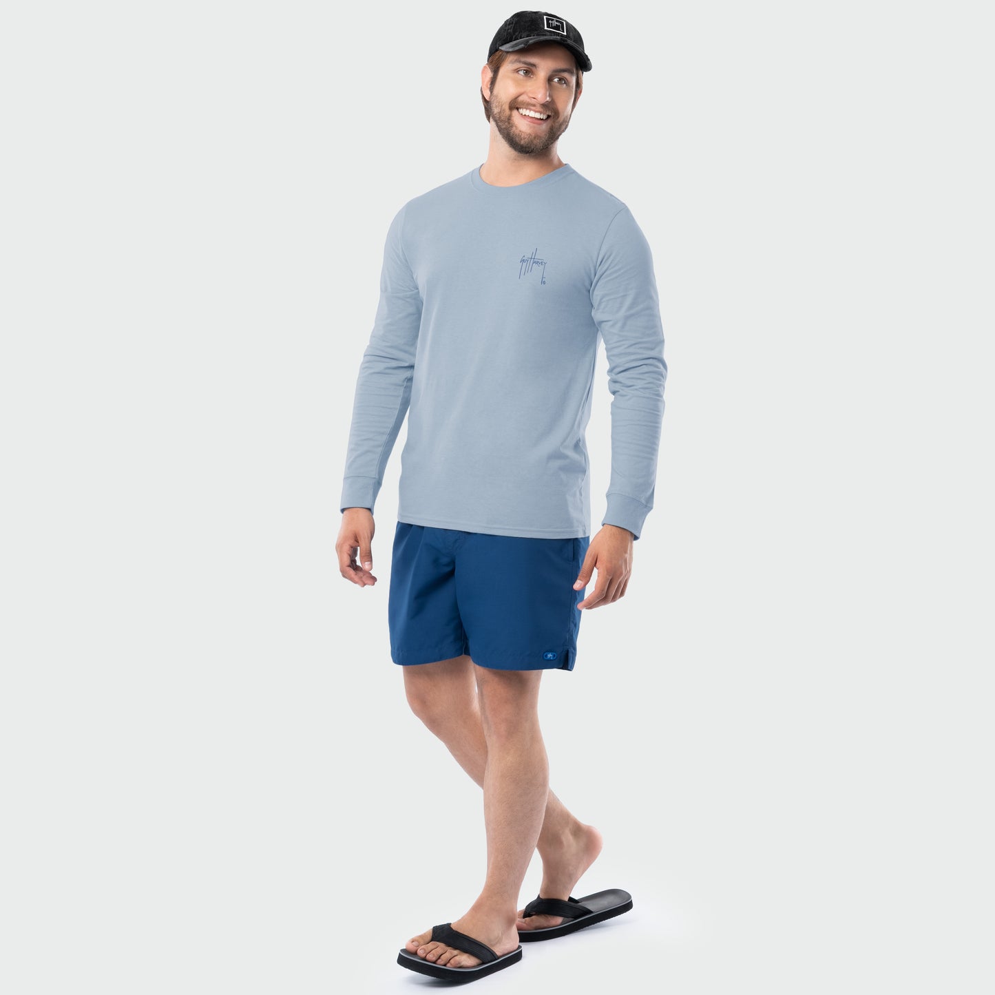 HarborLite Long Sleeve Tee - Sail USA