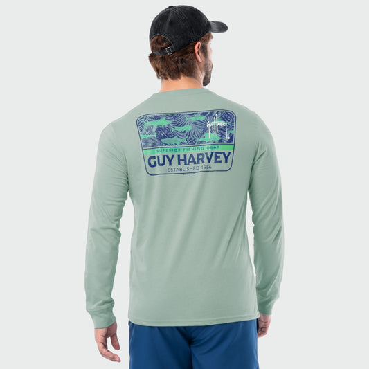 HarborLite Long Sleeve Tee - Surf Patch