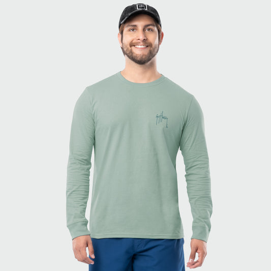 HarborLite Long Sleeve Tee - Surf Patch