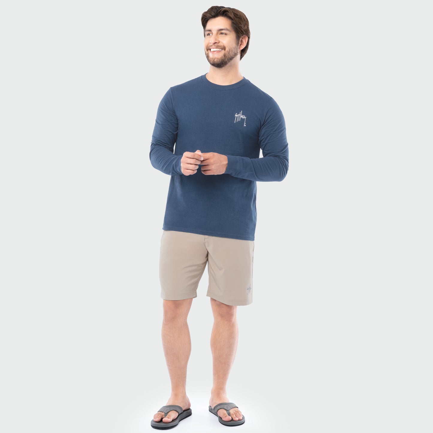 HarborLite Long Sleeve Tee - Surf Sail